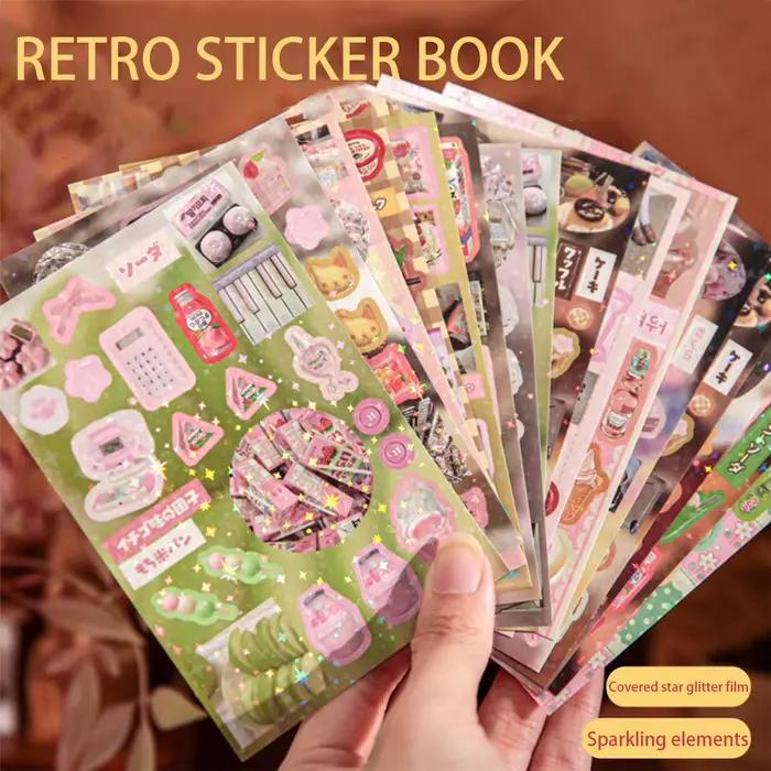 Livre d'autocollants mignons de Style japonais