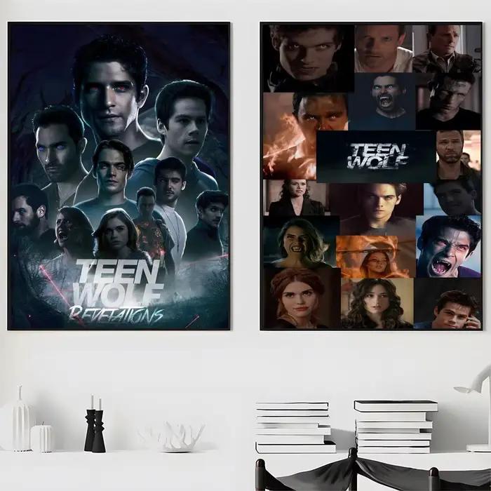 Affiche T-Teen Wolf, autocollants haute définition