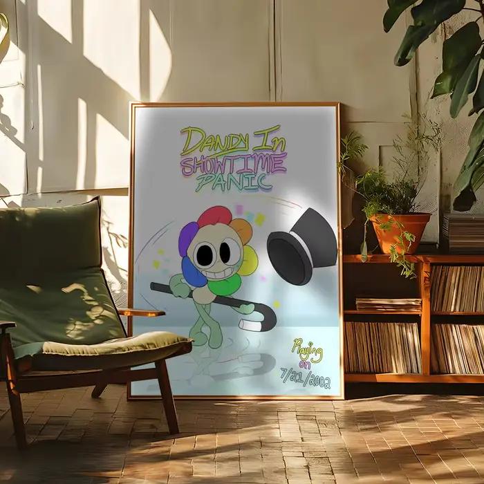 Jeu d-dandys w-world peinture calligraphie écologique coton toile affiche imperméable mur Art pour la maison et couloir décor cadeau