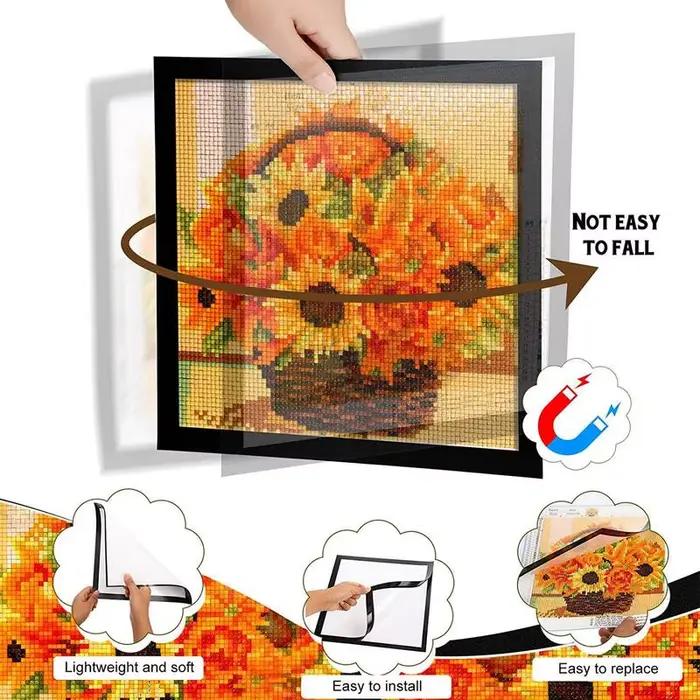 Cadres de peinture d'art diamant 30x30