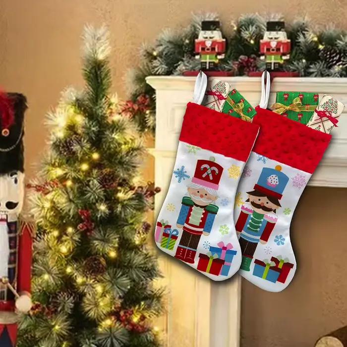 Bas de Noël casse-noisette pour enfants