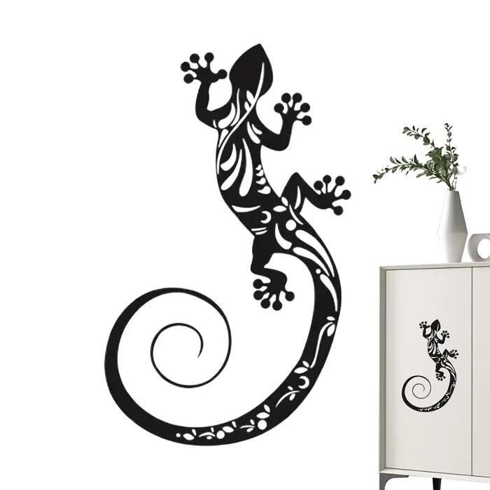Décorations Gecko en métal