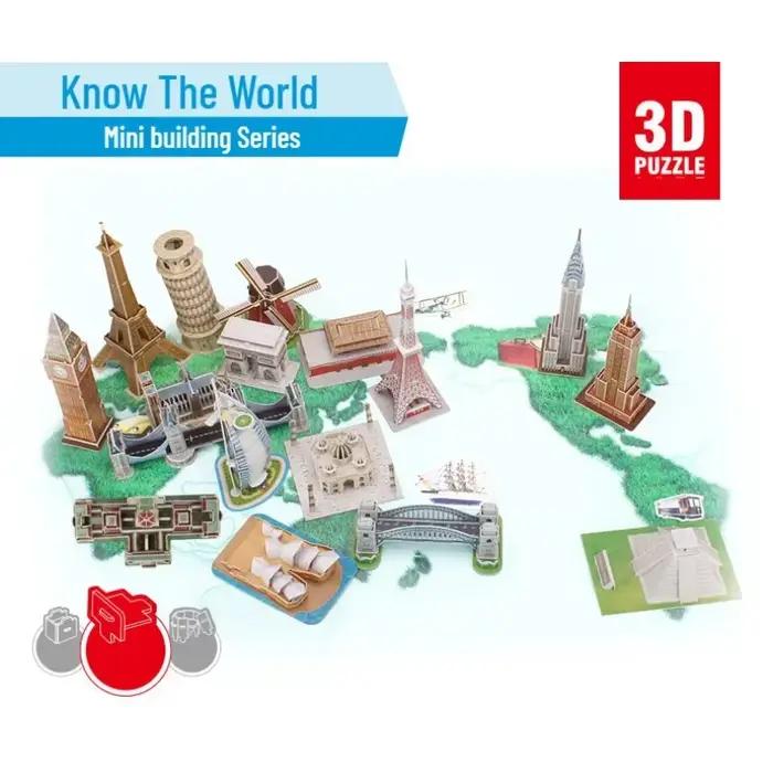 Puzzle Architectural 3D de renommée mondiale
