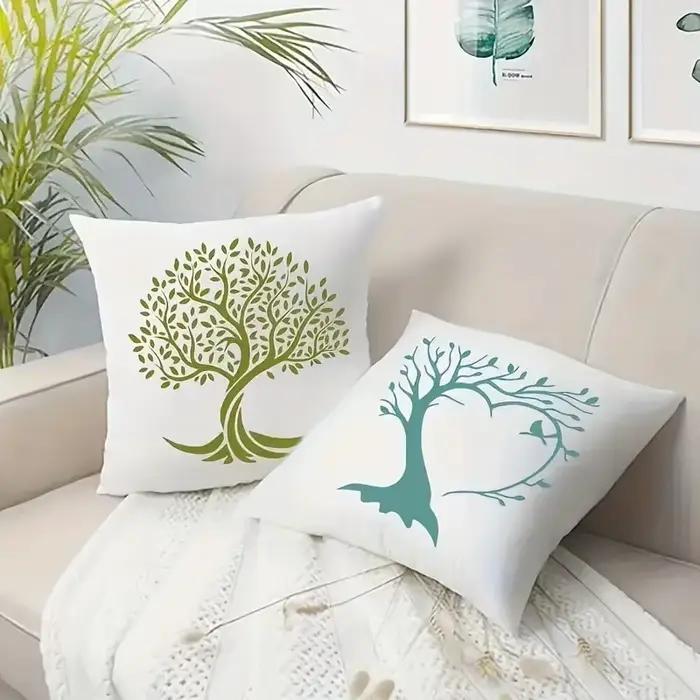 Lot de 7 pochoirs arbre de vie