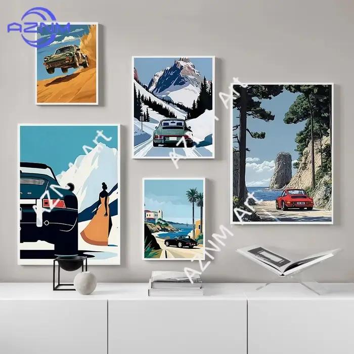 Peinture murale décorative pour la maison
