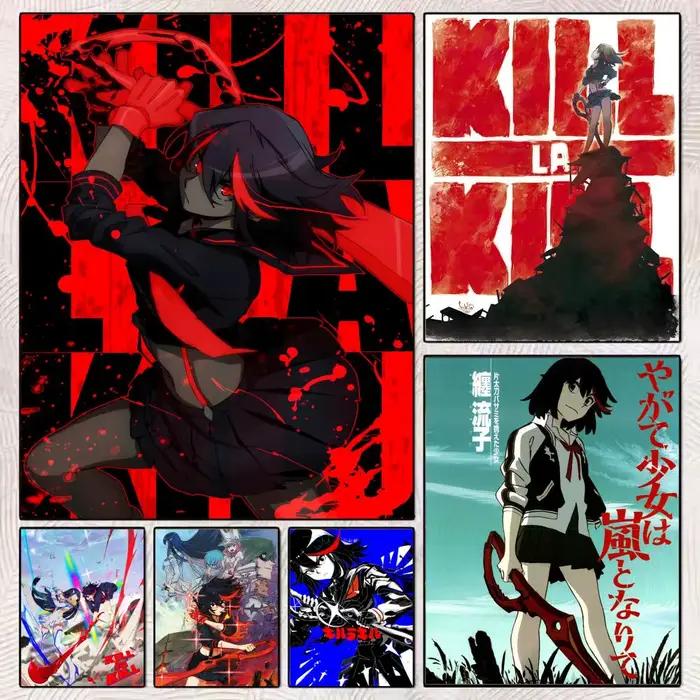 Anime Cool k-kill La Kill affiche HD Art Mural Wallart