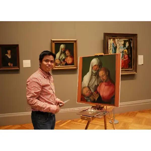 Peinture à l'huile avec copie personnalisée de maître