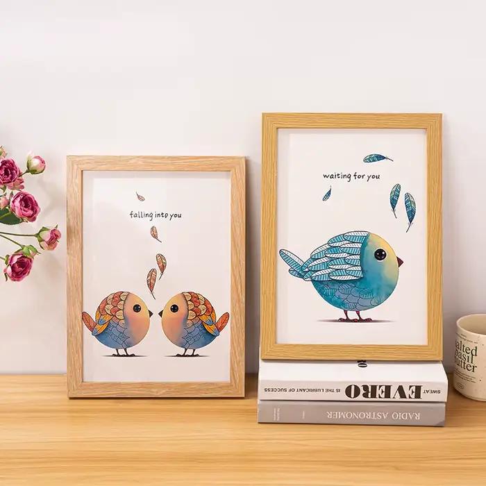 Cadre Photo MDF 30x40cm 21x30cm 15x20cm A4 A8 cadres