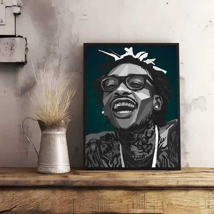 Affiche d'art W-Wizs Khalifas