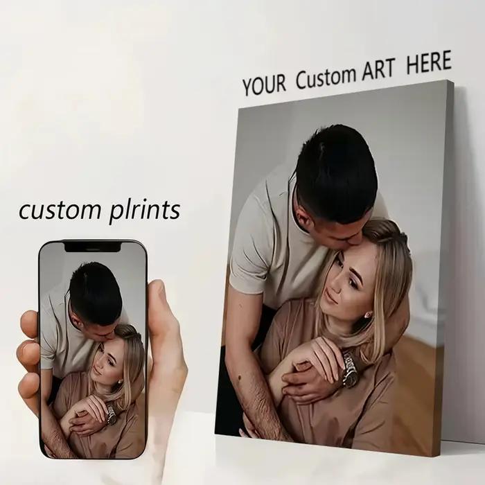 Peinture sur toile personnalisée à partir de vos photos