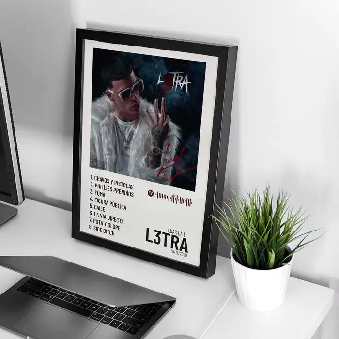 L-Luar La L affiche Album de musique imprime toile liste de piste mur Art photo salon décor à la maison couverture 50X70