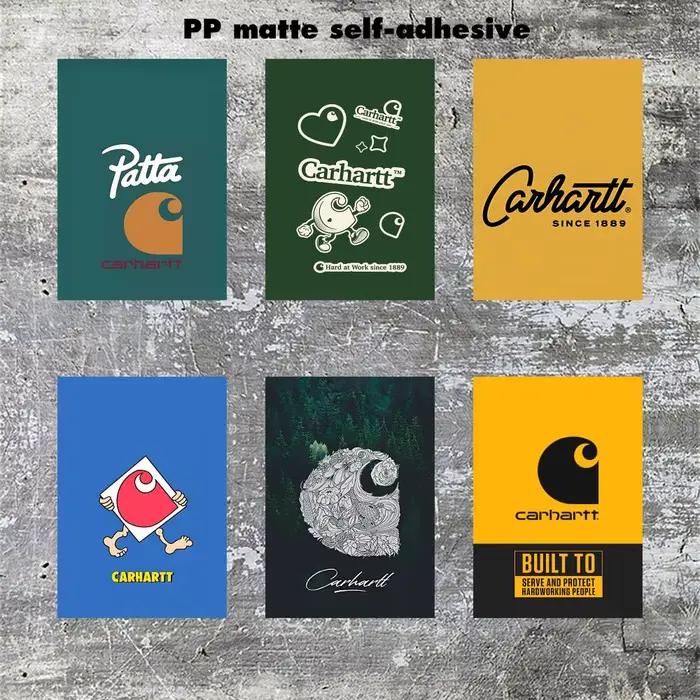 Affiche de la célèbre marque Carhartt