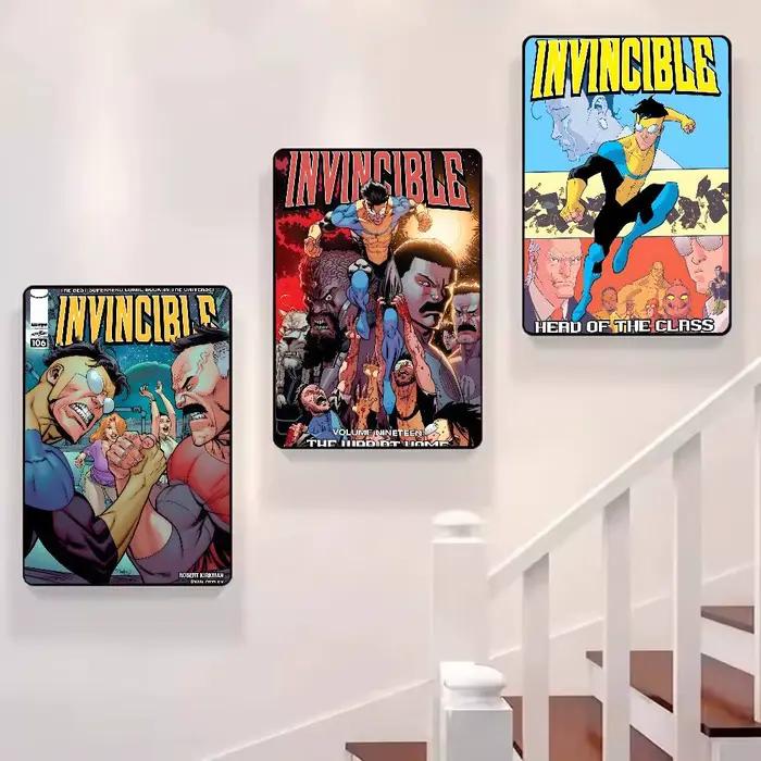 Affiche de bande dessinée i-invincible-mt