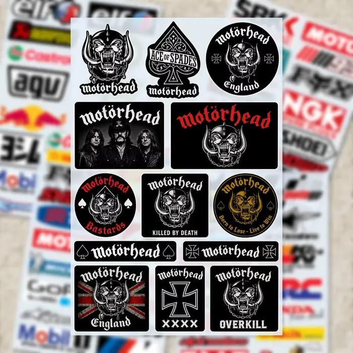 Autocollants M-Motorhead, autocollant Moto, pour carrosserie, pare-chocs, fenêtres, moto, ordinateur portable, murs, autocollant en vinyle, accessoires de tuning automobile