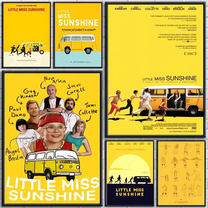 Autocollants d'affiche de film Little Miss S-Sunshine