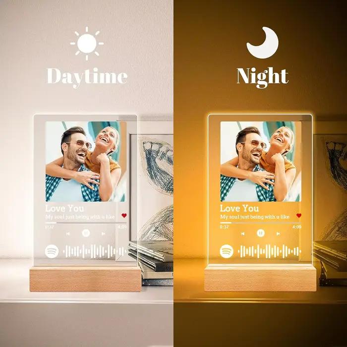 Plaque de chanson Spotify personnalisée