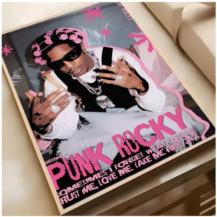 Affiche tendance AP Rocky pour la maison