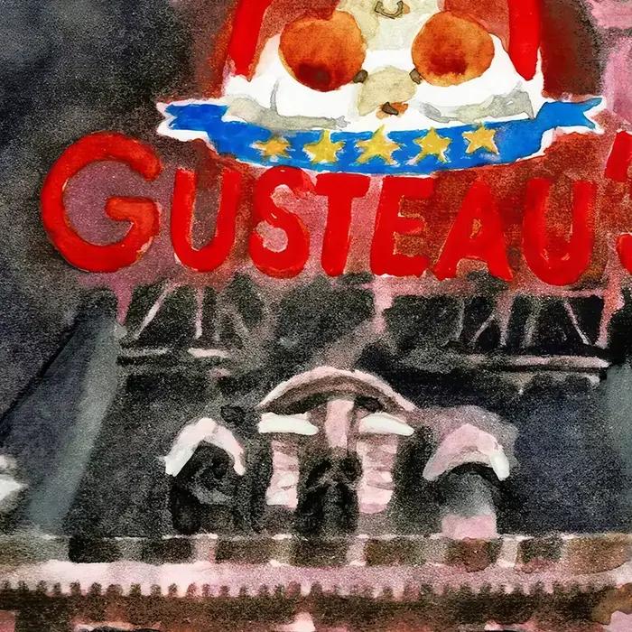 Affiches d'art en gouache inspirées de Ratatouille