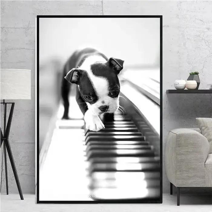 Affiches et imprimés de musique de fleurs