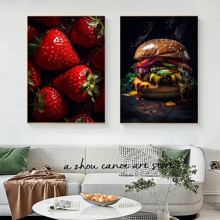 Affiches d'art de fruits frais