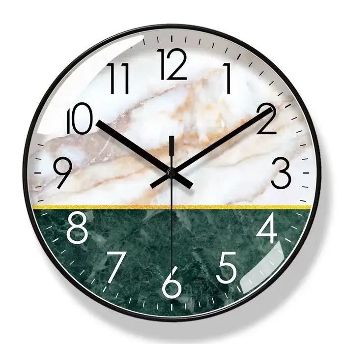 Horloge murale Bergame en marbre