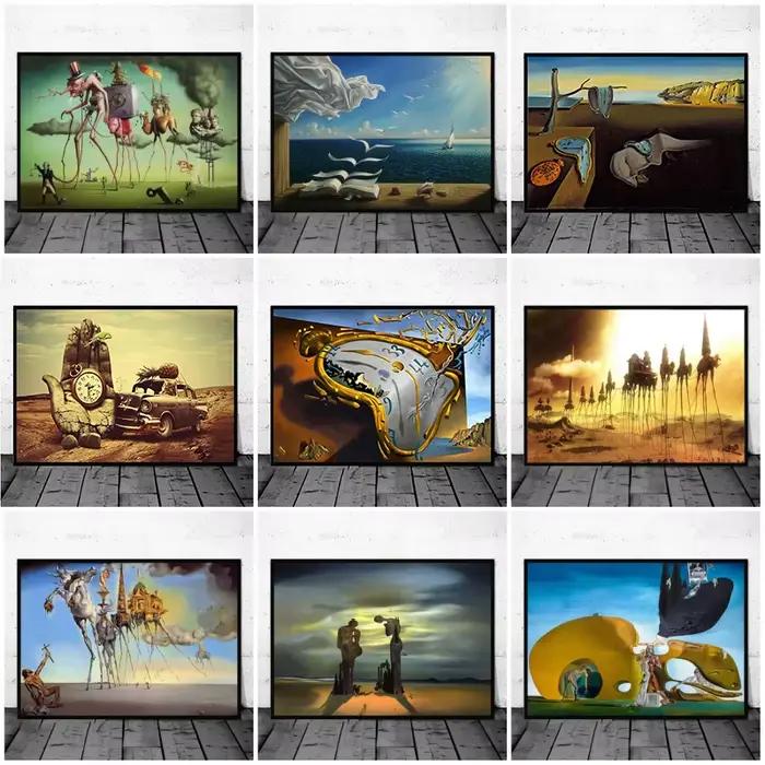 Affiches et impressions d'art mural sur toile surréaliste