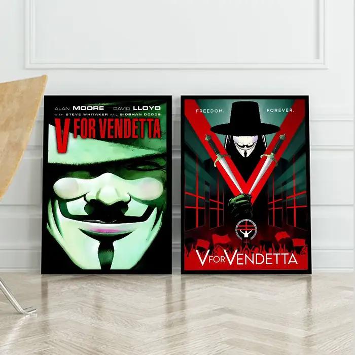Affiche artistique V pour V-Vendetta