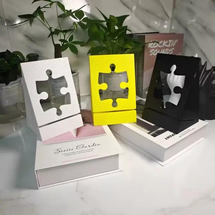 Présentoir de couverture de boîte d'affiche de Puzzle 1 pièce