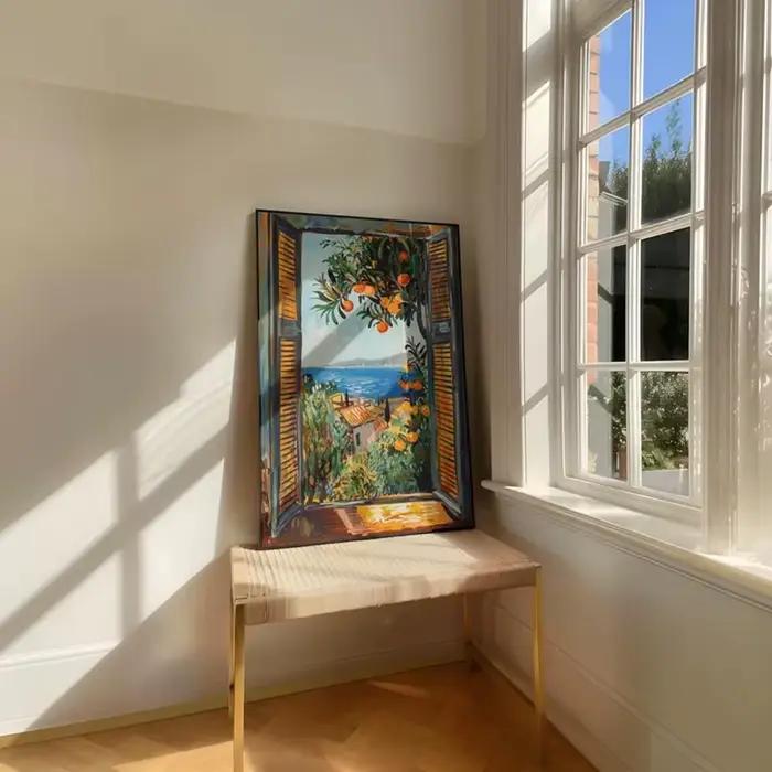 Fenêtre ouverte Henri Matisse Print