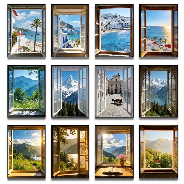Affiche imprimée sur toile pour salon