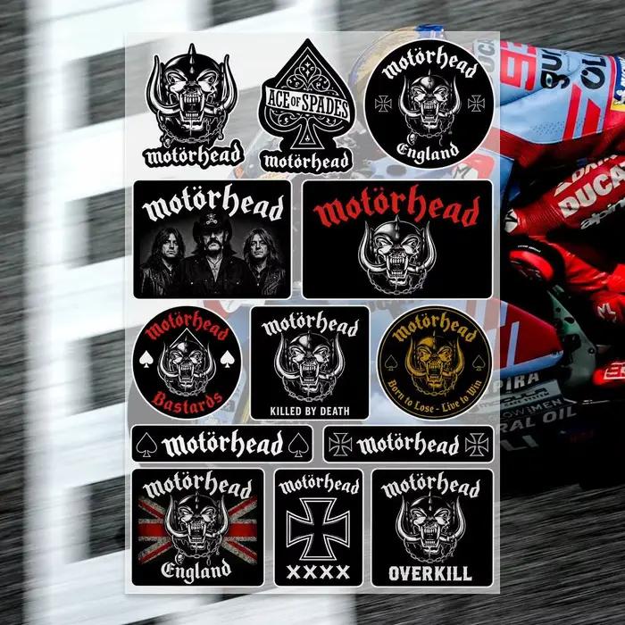 Autocollants M-Motorhead, autocollant Moto, pour carrosserie, pare-chocs, fenêtres, moto, ordinateur portable, murs, autocollant en vinyle, accessoires de tuning automobile