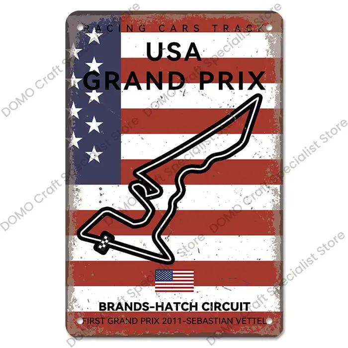 Affiche de Circuit de course F1