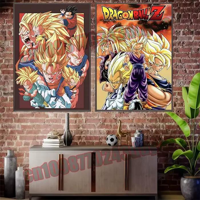 Affiche de peinture sur toile Dragon Ball Z
