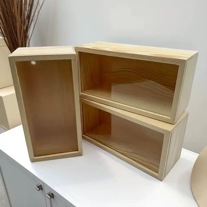 Boîte de rangement et de présentation en bois