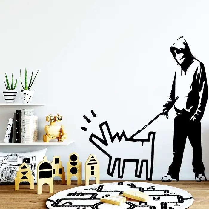Autocollants muraux Hip Hop Street Art