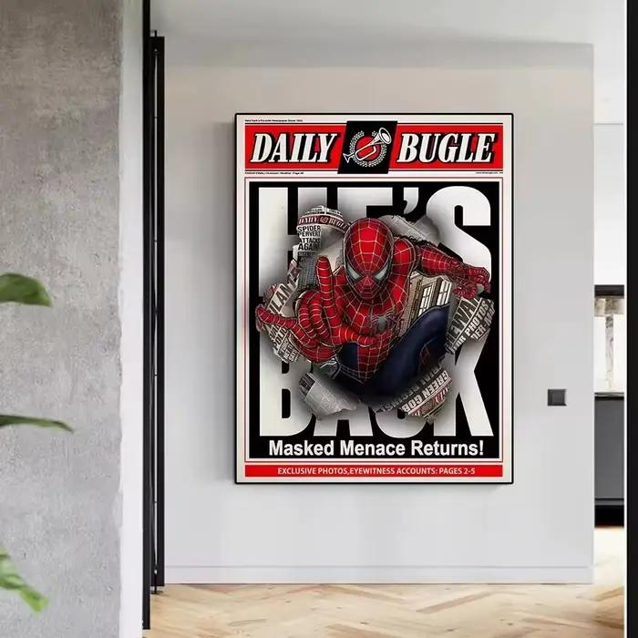 Affiche de super-héros Marvel