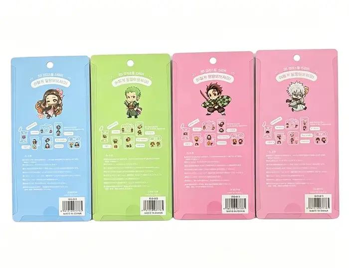 Autocollant 3D en relief de pirate de dessin animé mignon