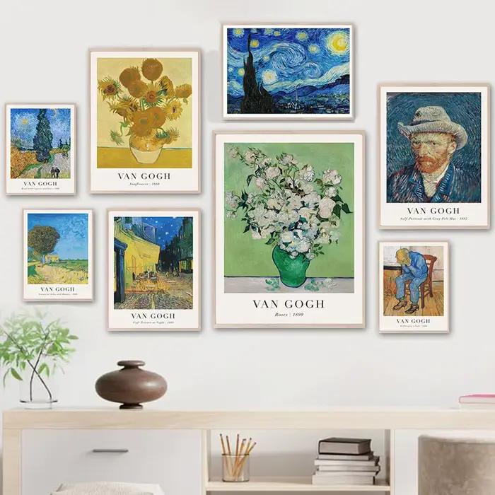 Impressions et affiches d'œuvres d'art de Vincent Van Gogh