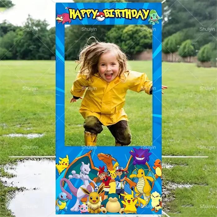 Cadre de photomaton Pikachu Pokémon de dessin animé
