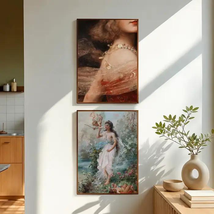 Affiche murale style Art Renaissance