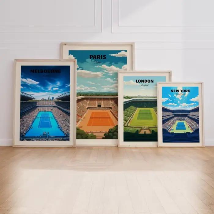 1 pièce, affiche sans cadre sur toile