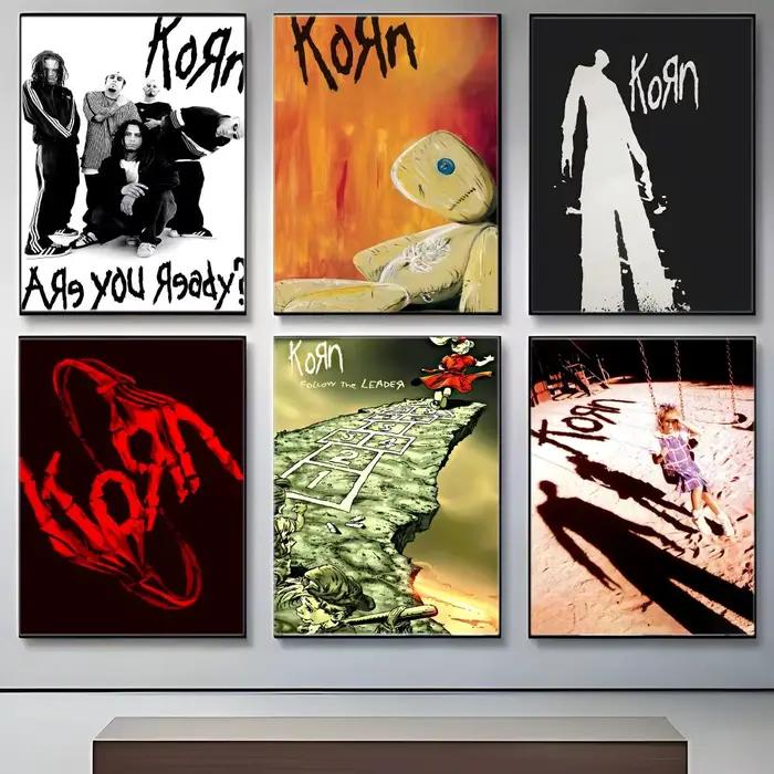 Affiche industrielle en métal K-Korn
