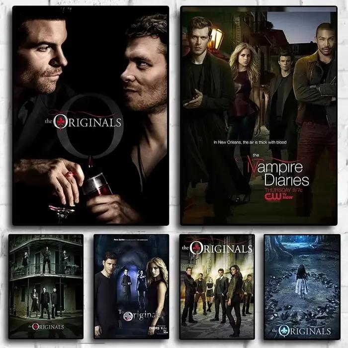 Toile de film de série télévisée américaine classique The Originals