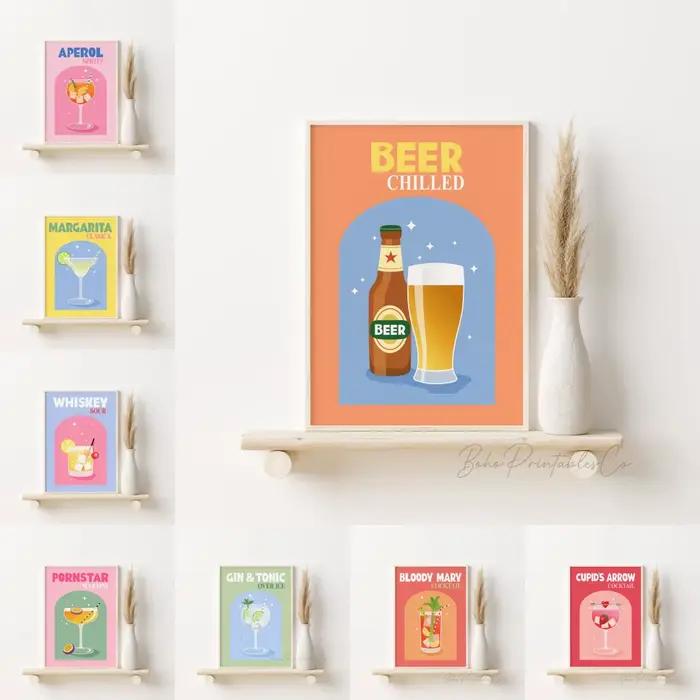 Affiches et College sur toile