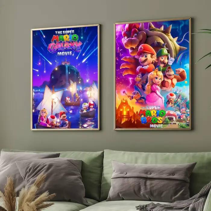 Affiche de film galaxie Super m-mario-s