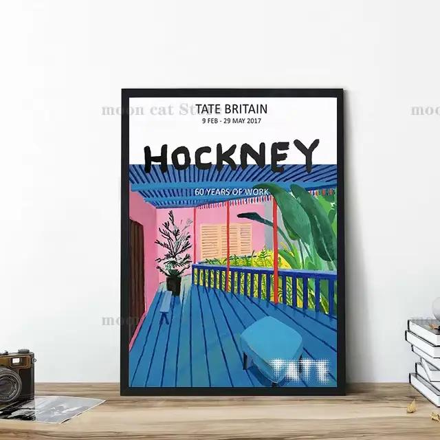 David Hockney – affiche de bain de soleil