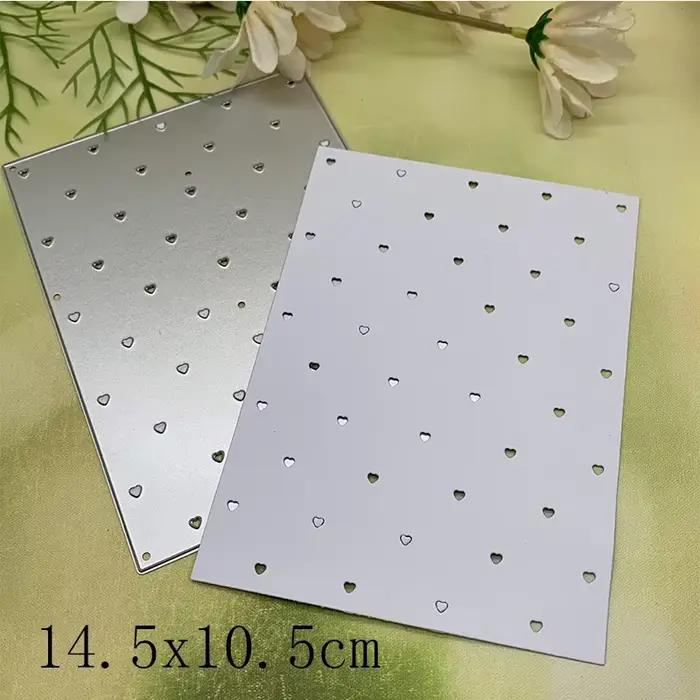 Cadre rectangulaire en forme de cœur pour bricolage