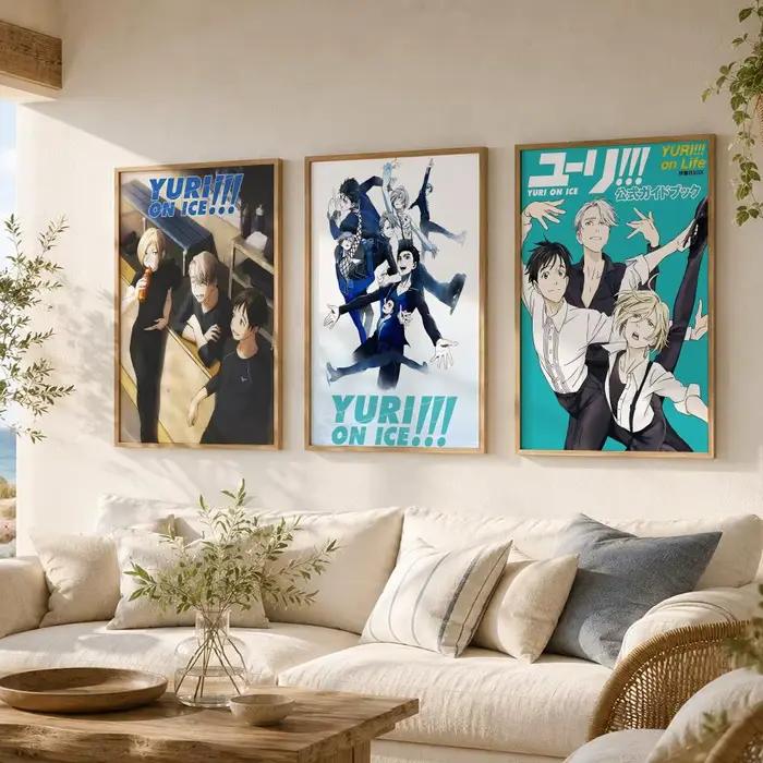 Affiche de sport Anime Y-Yuri on ICE
