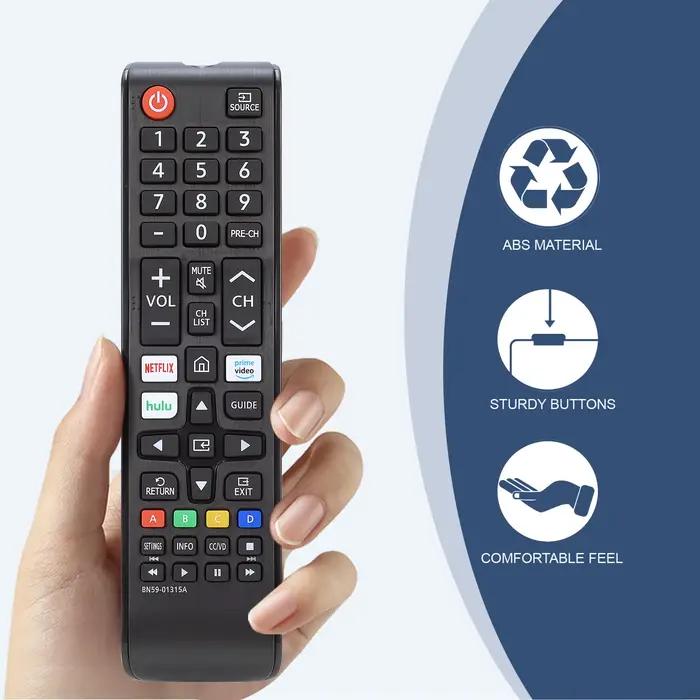 Télécommande universelle pour tous les téléviseurs Samsung, remplacement compatible pour tous les modèles de téléviseurs intelligents Samsung, LED, LCD, HDTV, 3D