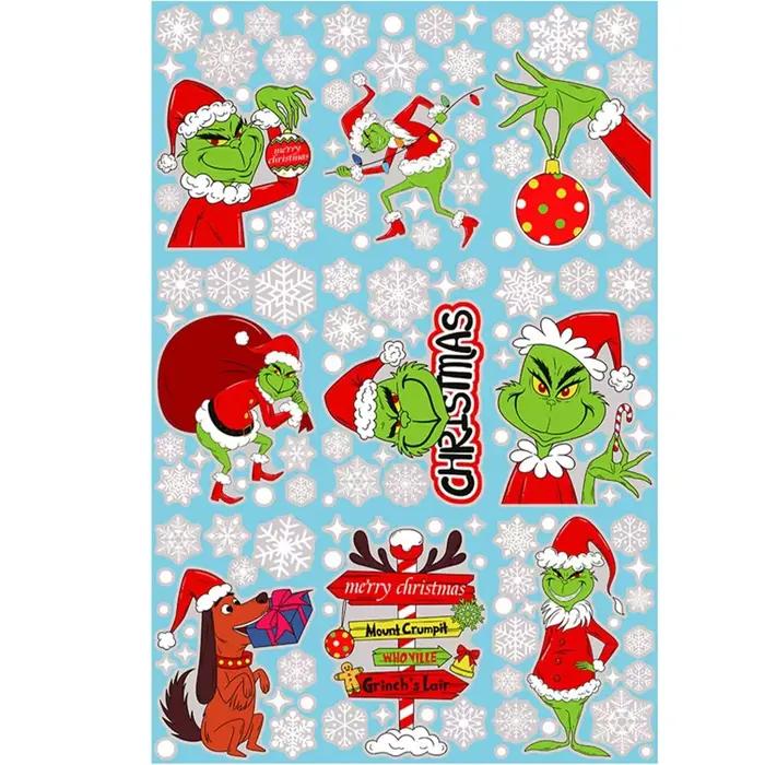 Autocollants de fenêtre de noël